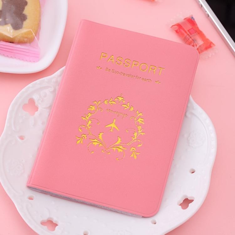 ETya Travel Passport Cover Card Case Women Men Travel Credit Card Holder Travel ID Document Passport Holder Bag